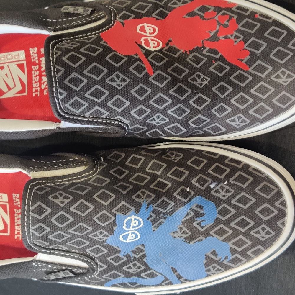 Vans + Krooked by Natas for Ray Barbee Sz 11.